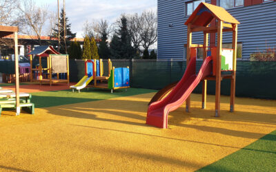 New play equipment is waiting for our preschoolers!