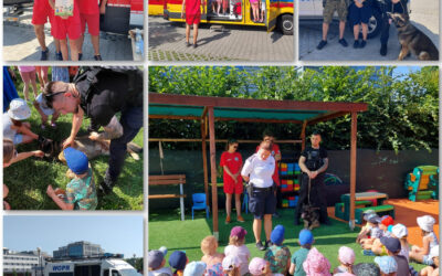 Wizyta Policji w przedszkolu Kids Island
